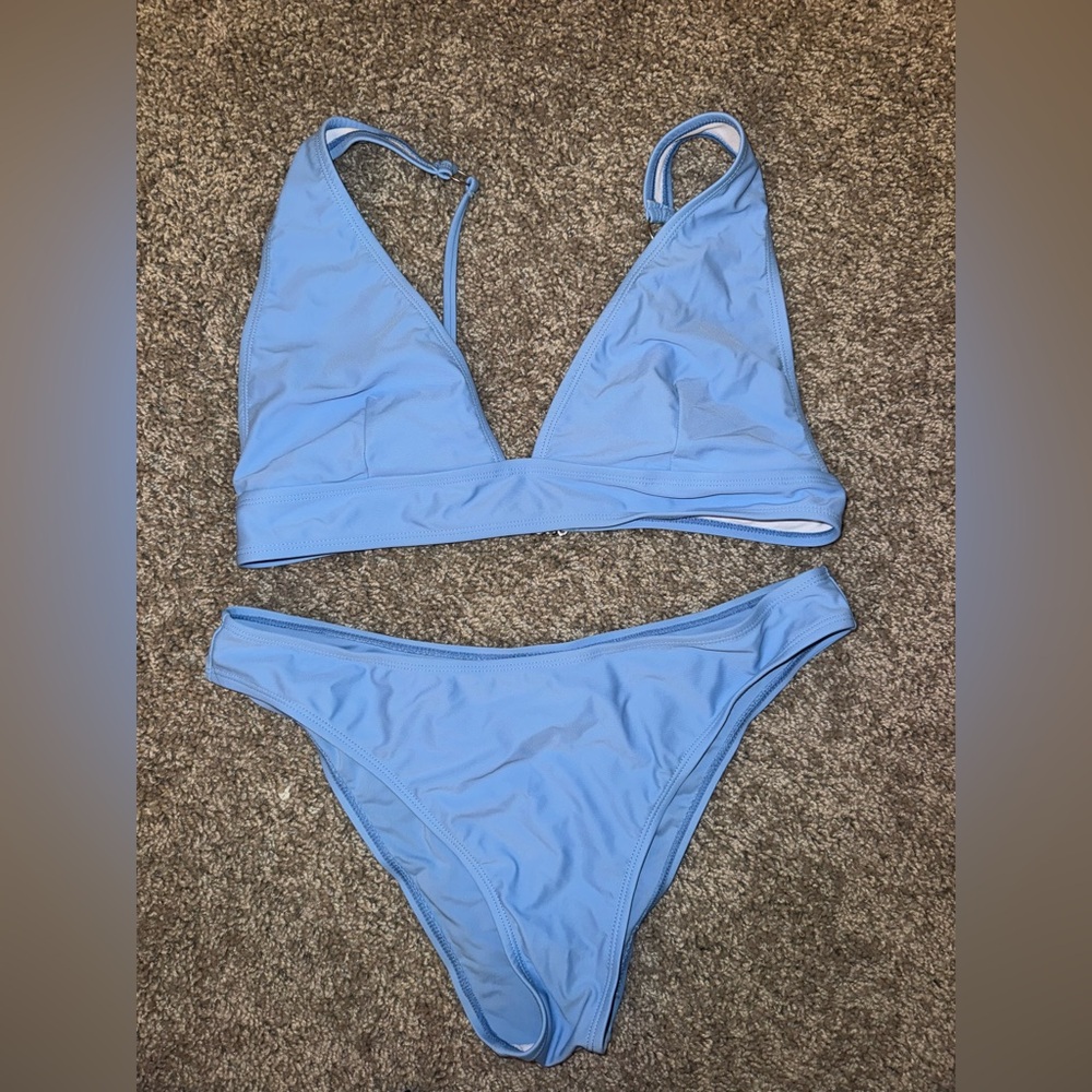Blue Bikini Set
